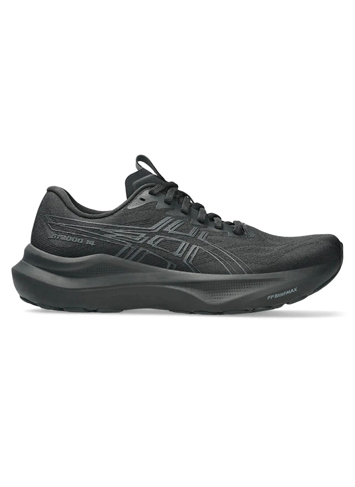 Asics 1012B843-002 GT-2000 14 Siyah Kadın Koşu Ayakkabısı
