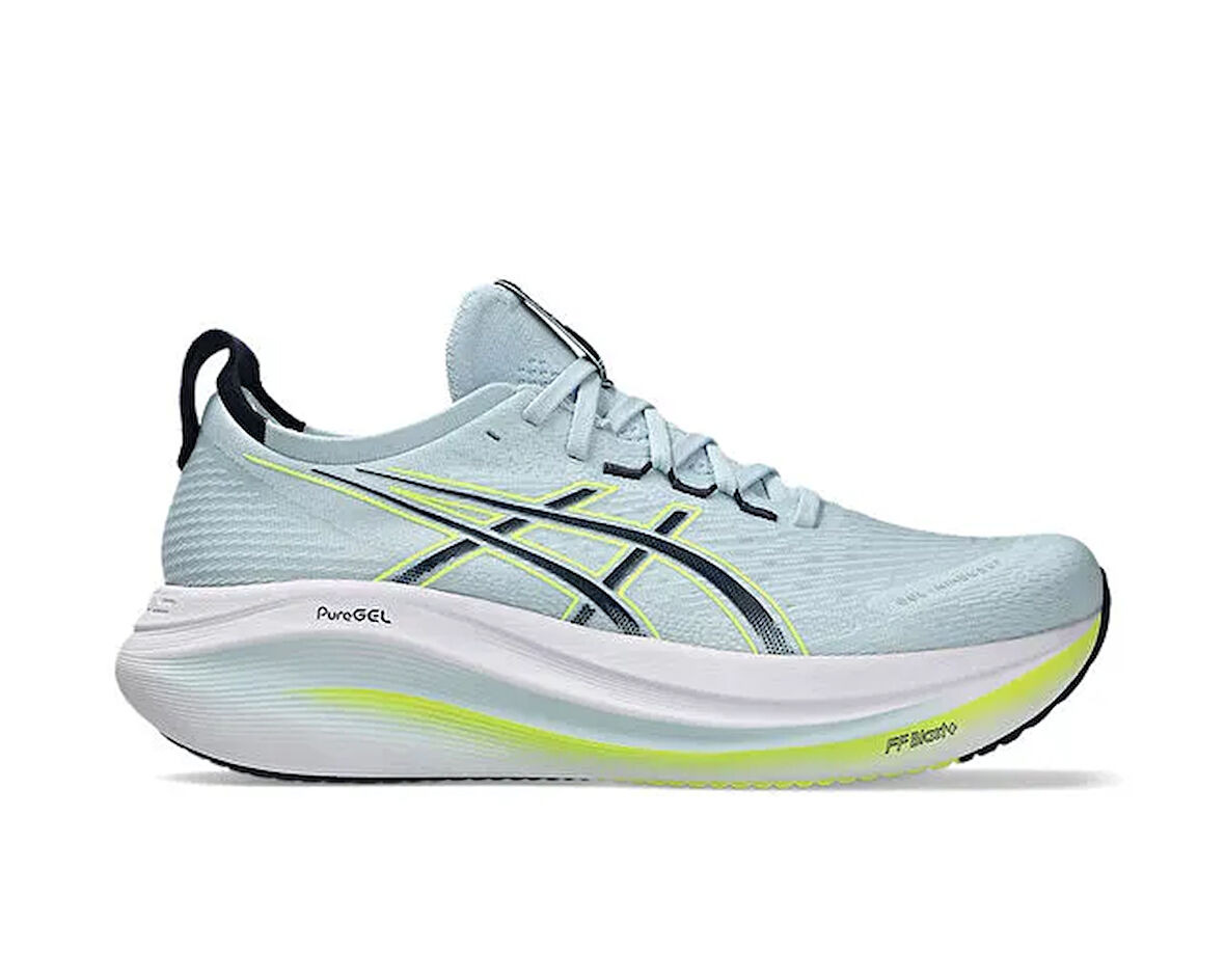Asics Gel Nimbus 27 Erkek Koşu Ayakkabısı 1011C205-400 Mavi