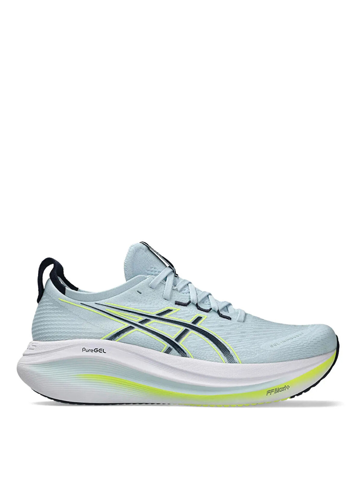 Asics 1011C205-400 GEL-NIMBUS 27 Mavi Erkek Koşu Ayakkabısı