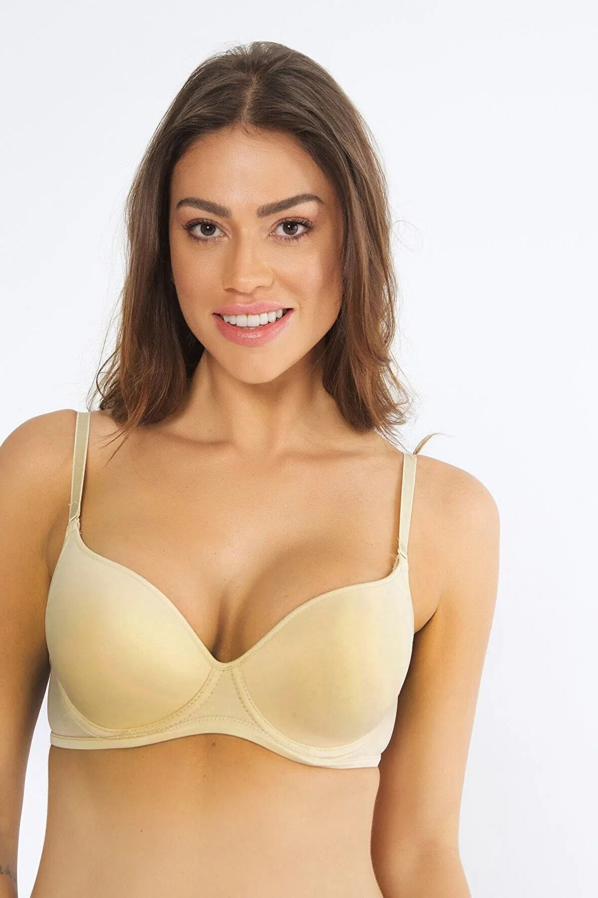 Desteksiz Sütyen Ten