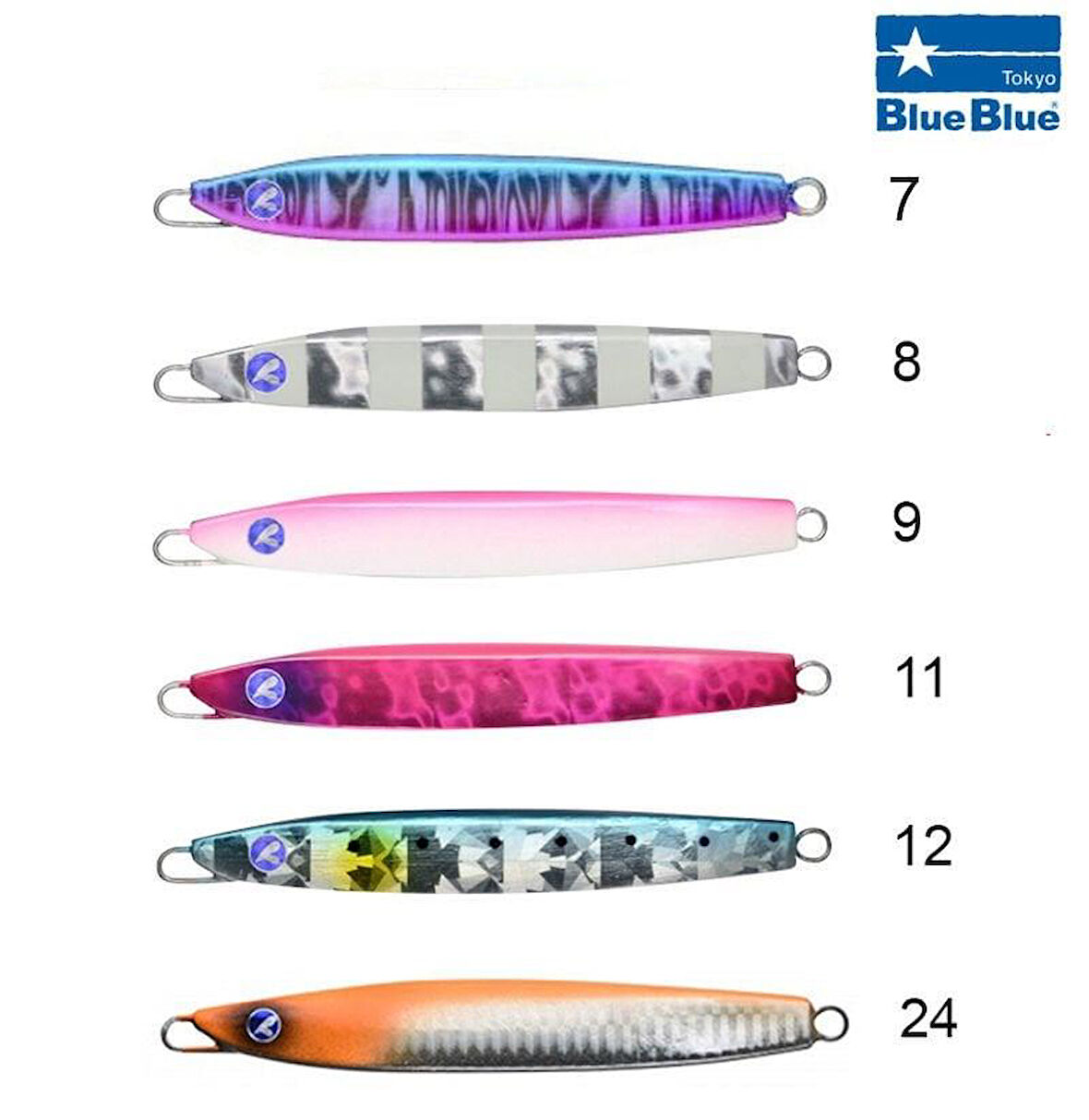 BlueBlue Falten Medium 150gr Jig Yem 07