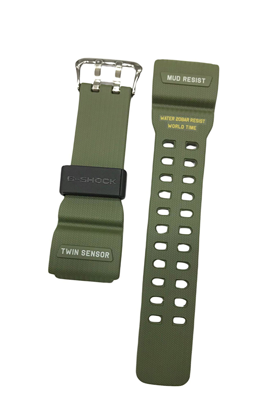 Casio G-Shock GG-1000 Haki Renk Orijinal Silikon Saat Kordonu