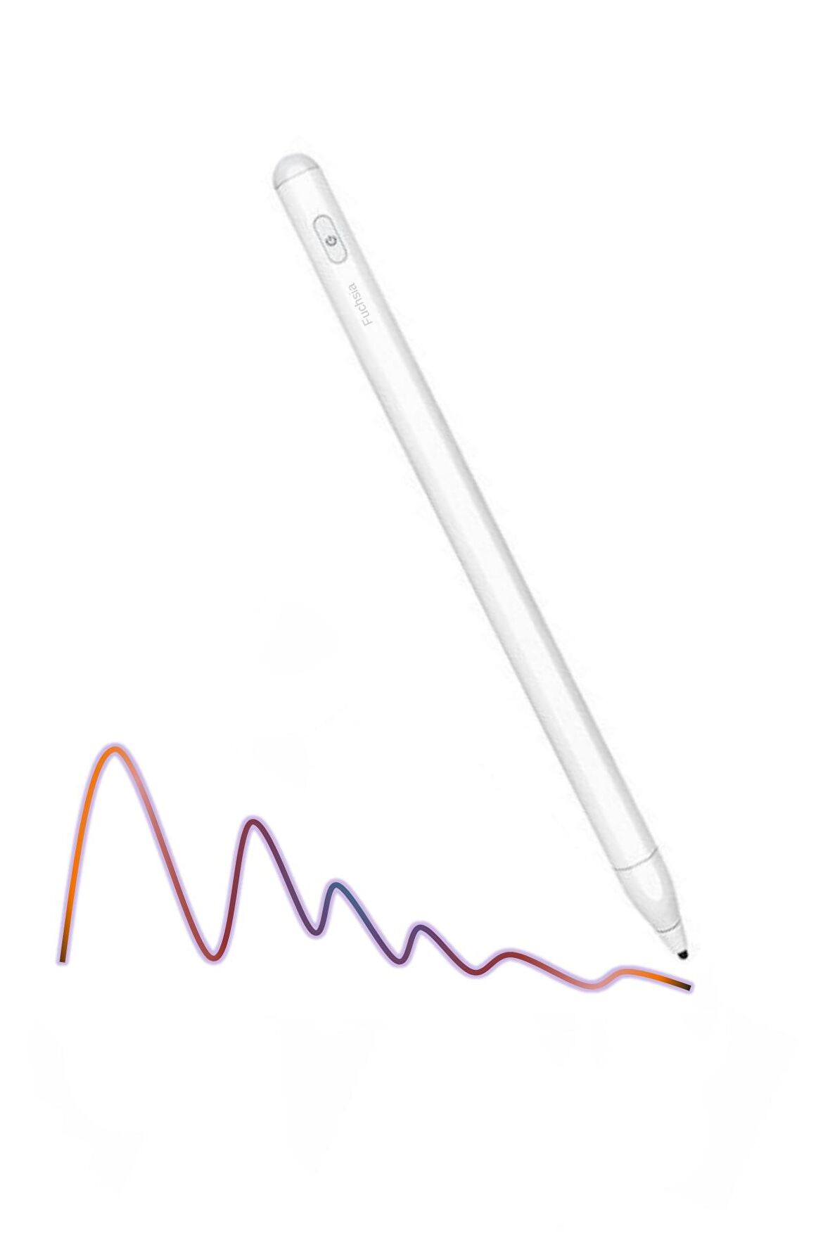 Apple iPad Pro 12.9 2015 Uyumlu Eğime Göre Çizgi Kalınlığı Değişen Şarjlı Dokunmatik Ekran Kalemi Stylus Pen