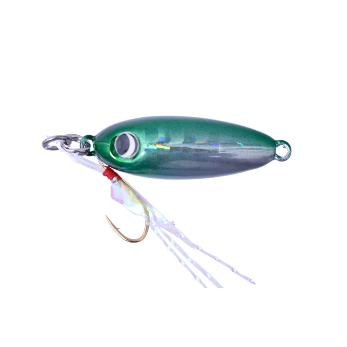Major Craft Nano Aji Metal 3.0gr 19mm #02 Green Silver UV