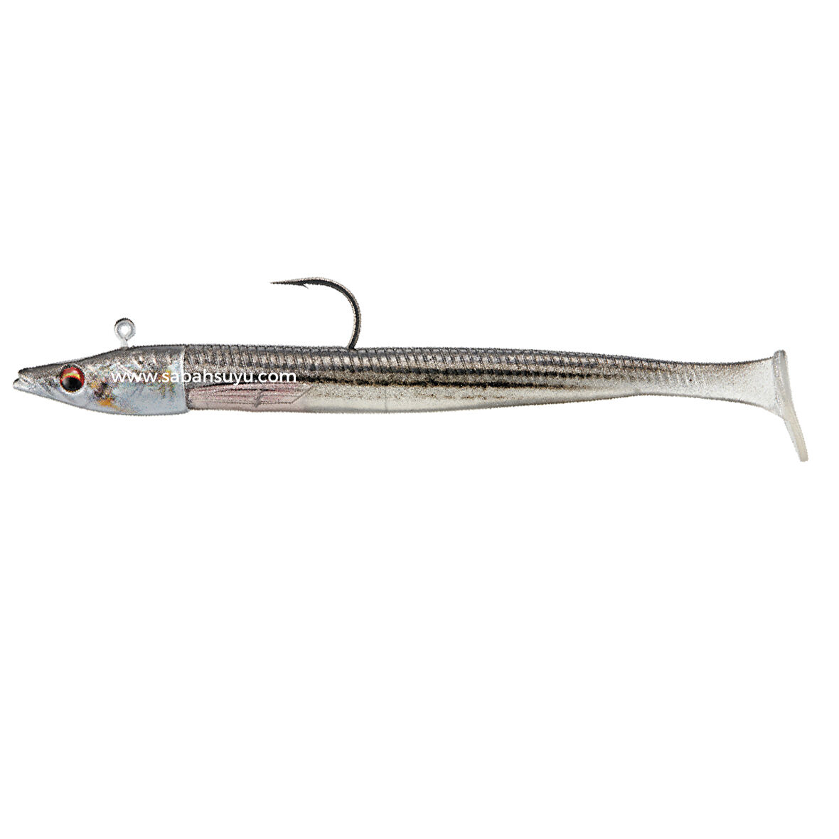 Major Craft Ceana Eely Shad CESL-75 7.5cm 4.1gr Silikon Balık #022 Live Ghost Bora
