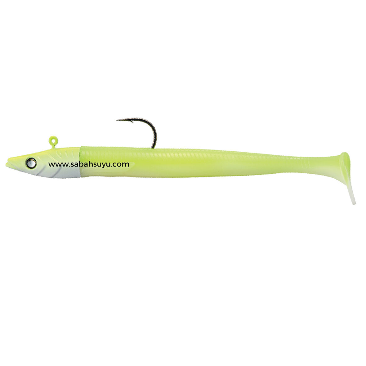 Major Craft Ceana Eely Shad CES-95 9.5cm 8.5gr Silikon Balık #008 Chartback White