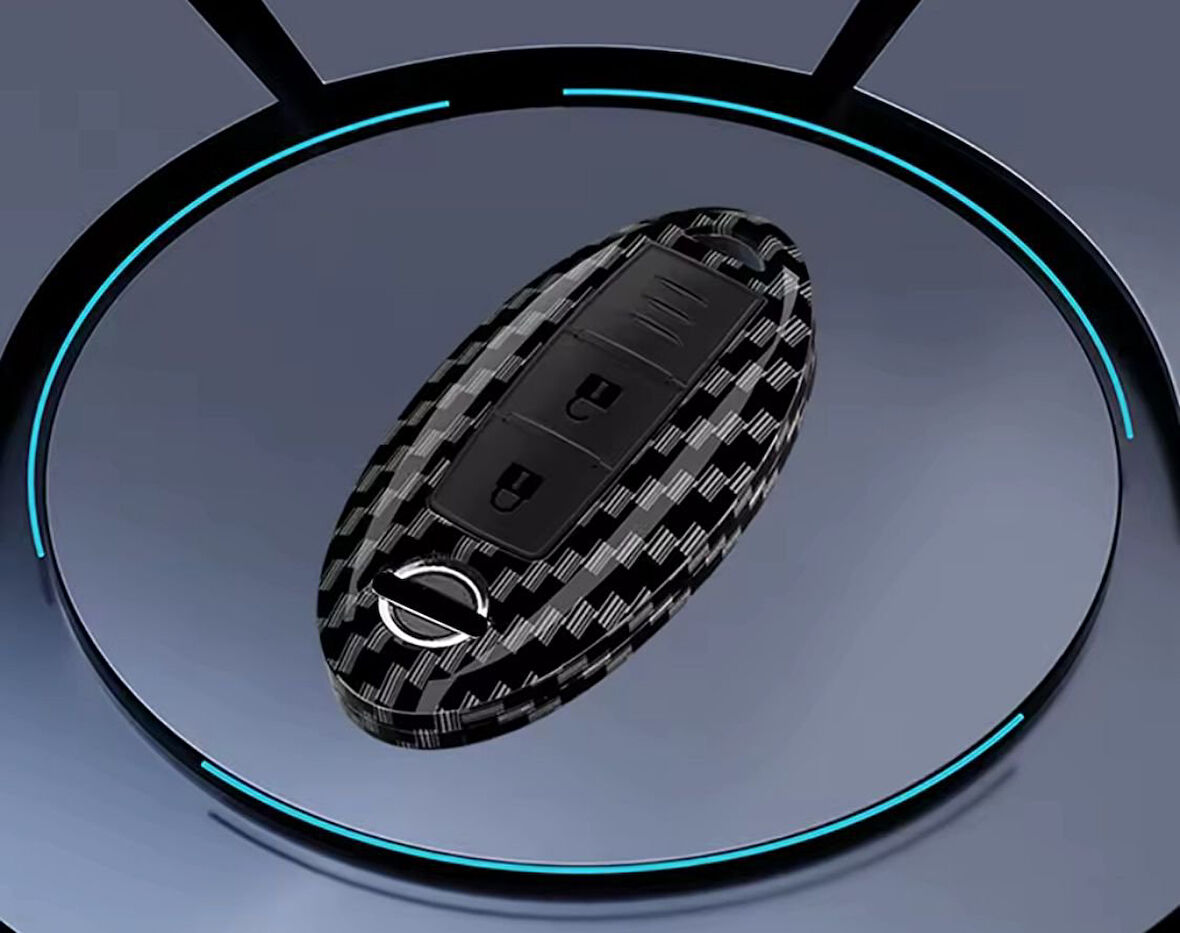 Nissan Eski Kasa Qashqai Juke X-trail Micra Pulsar Note Karbon Anahtar Kılıfı 2.Resime Bakınız