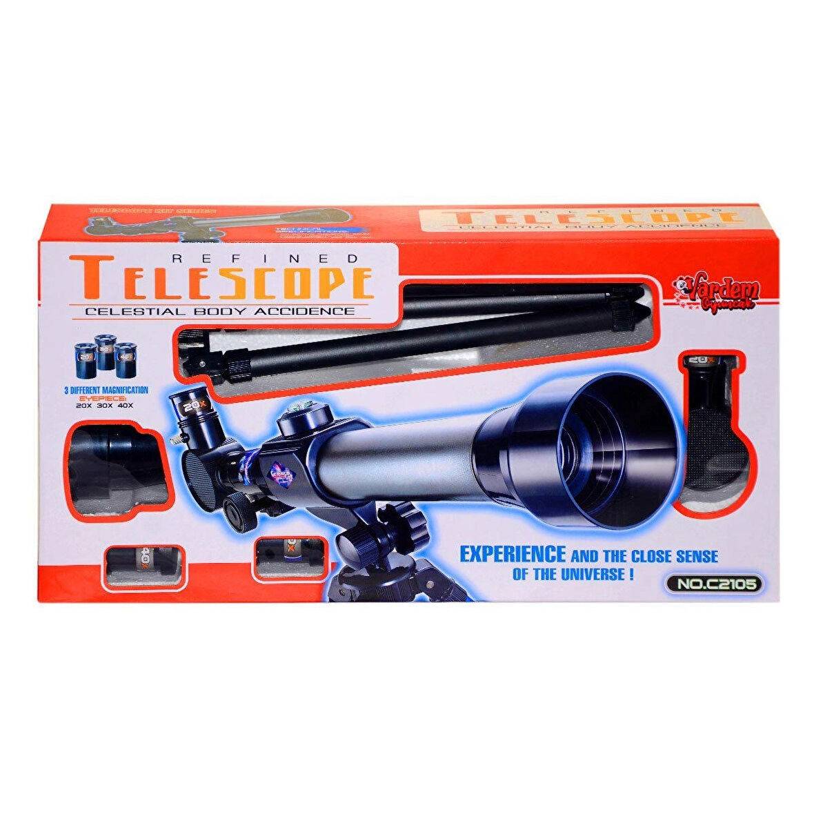 Vardem Çocuk Teleskop Km-C2105
