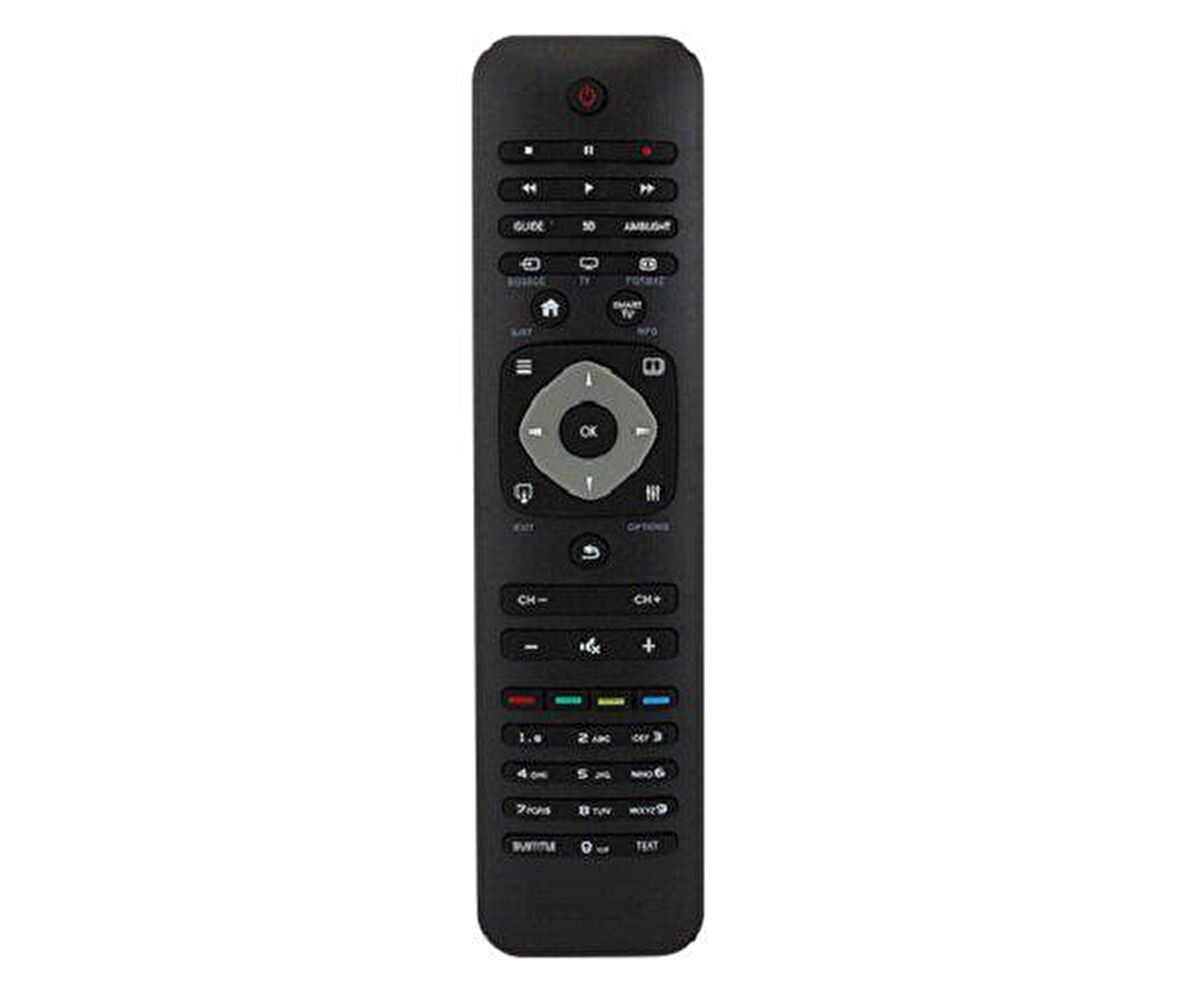 Philips 47PFL6158K/12 Uyumlu Klavyesiz Yedek Kumanda