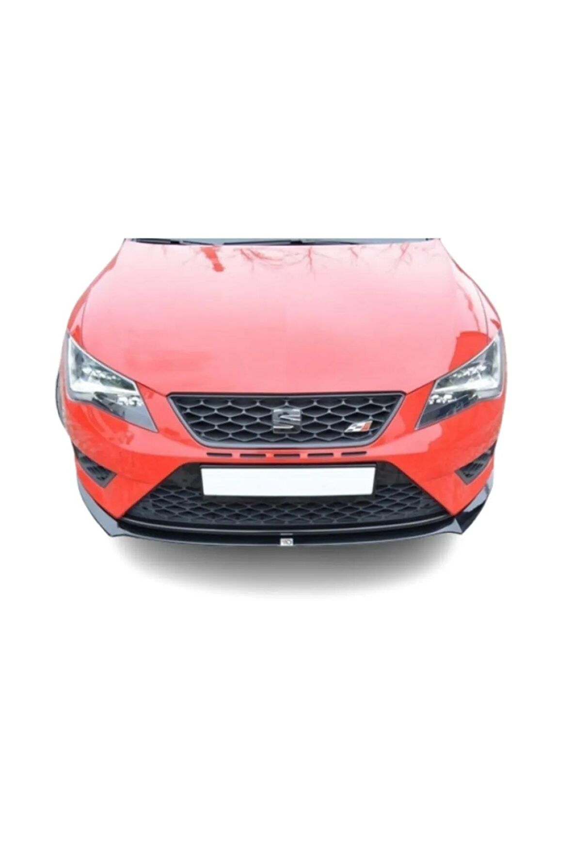 Seat Leon Mk3 Fr (2013 - 2016) Uyumlu Maxton Style Ön Lip (plastik)