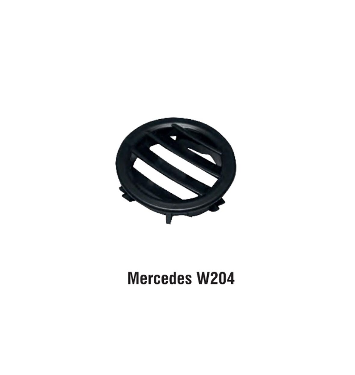 Mercedes W204 C180 2008 - 2011 Sol Klima Kalorifer Izgarasi 457584239 