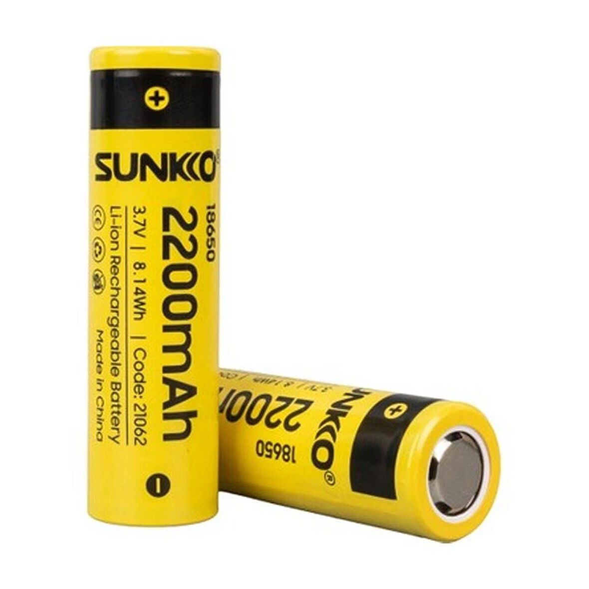 Sunkko 18650 3.7 Volt 800 Mah 14500 4'lü Şarj Edilebilir Pil