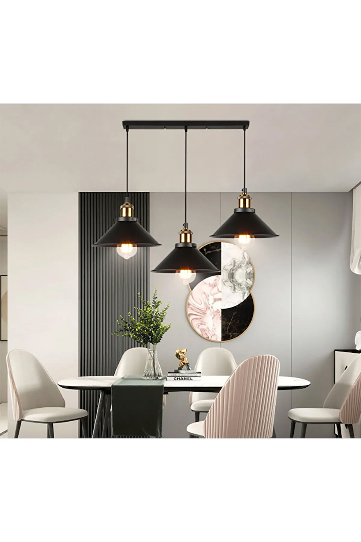 Loft Şapka Avize