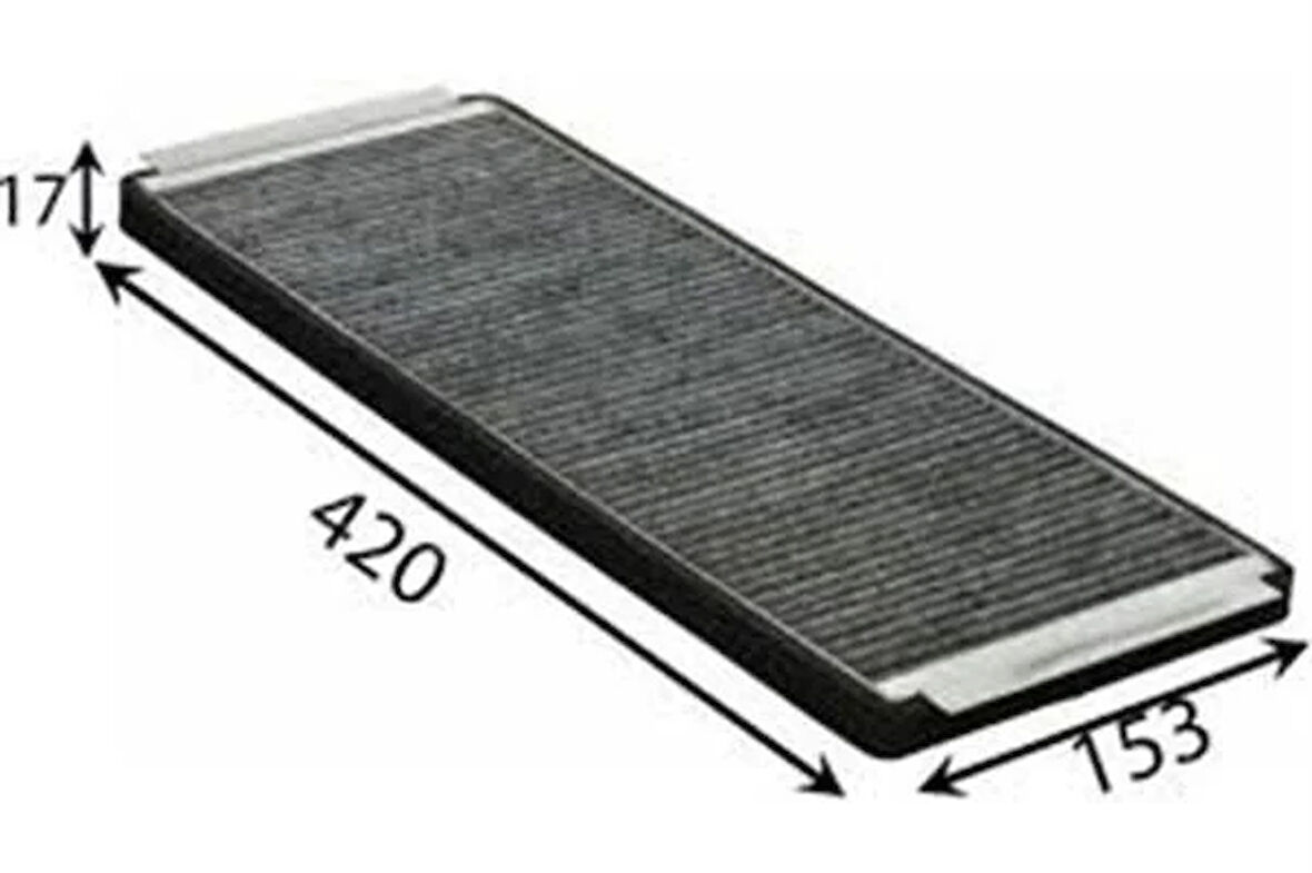 POLEN FİLTRESİ KARBONLU ASTRA-F CORSA-B COMBO TIGRA