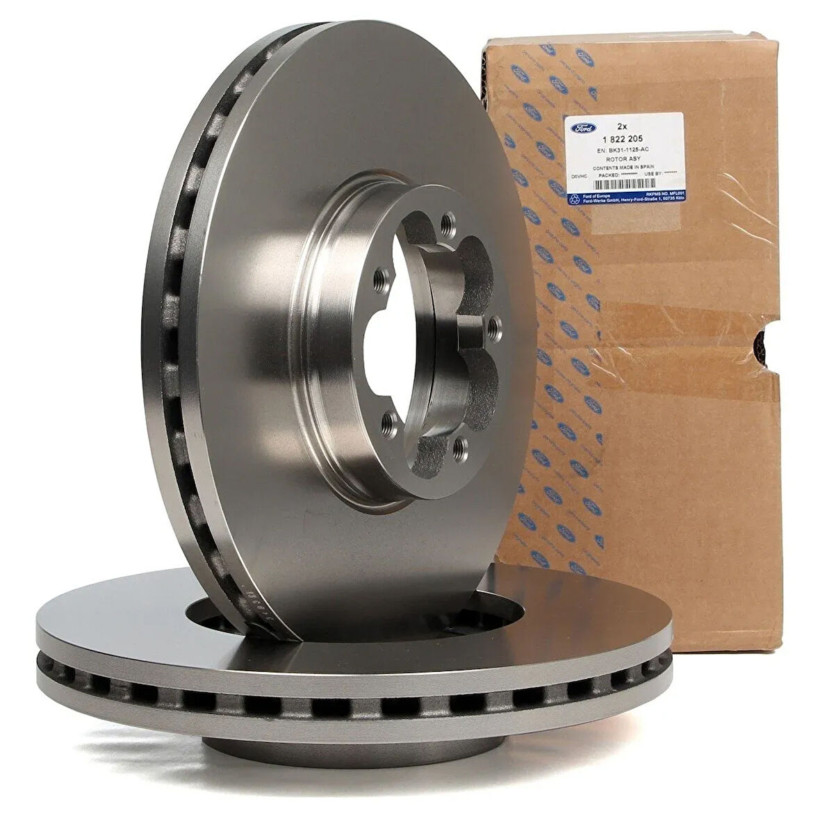 FREN DİSKİ (TAKIM) ÖN FORD TRANSIT CUSTOM V362 V363 2.0 ECOBLUE 12 308x33x5xHAVALI