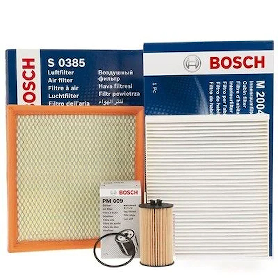 Chevrolet Cruze 1.6 Benzinli Bakım Seti Karbonsuz Polen Bosch Marka