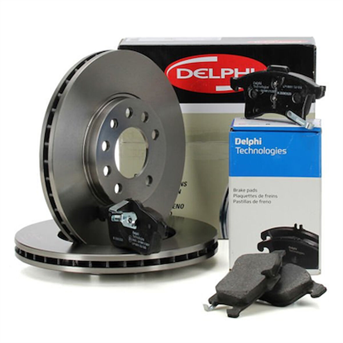Opel Meriva B Ön Fren Disk ve Balata Takım 5 Bijonlu Delphi