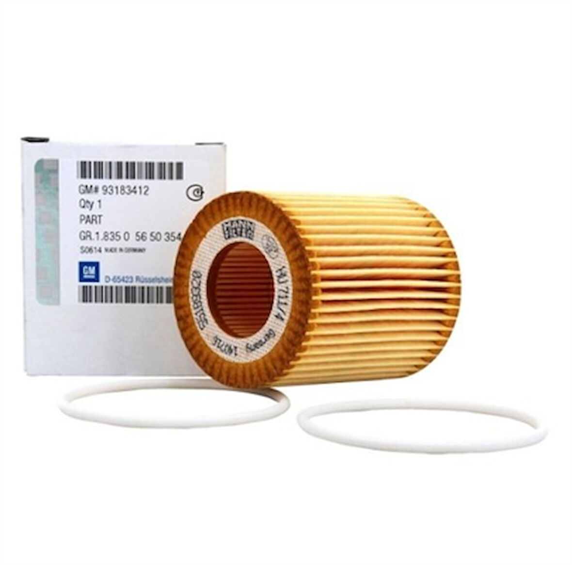 Opel Zafira B 1.9 Dizel Yağ Filtresi Orjinal Gm