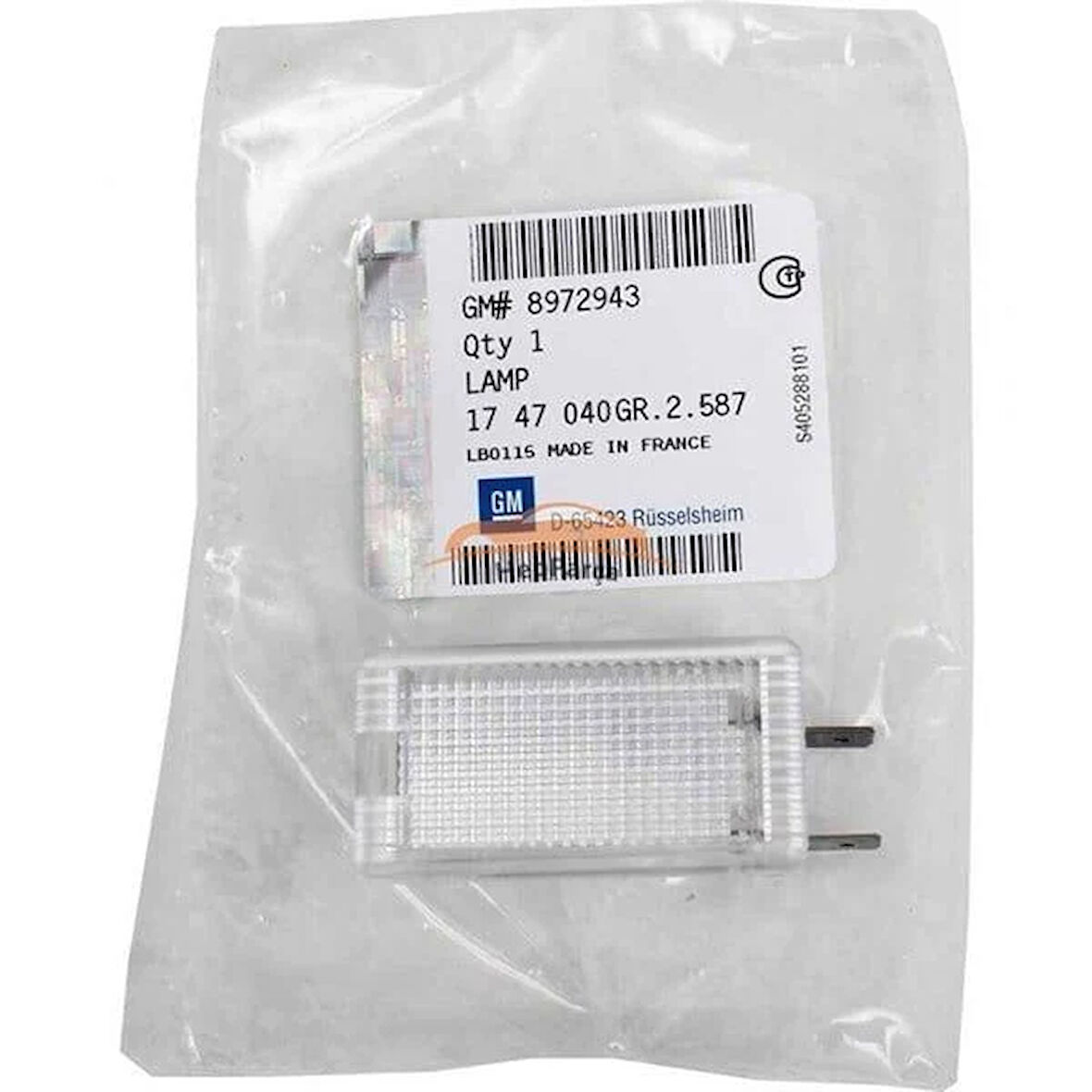 Opel Astra F Bagaj İç Aydınlatma Lambası Orijinal GM