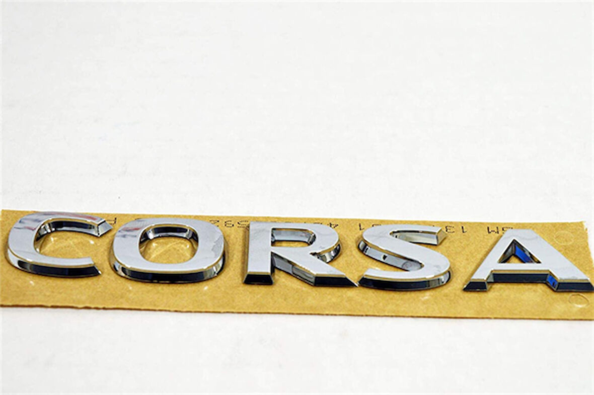 Opel Corsa D Kasa Corsa Yazısı Orjinal oem