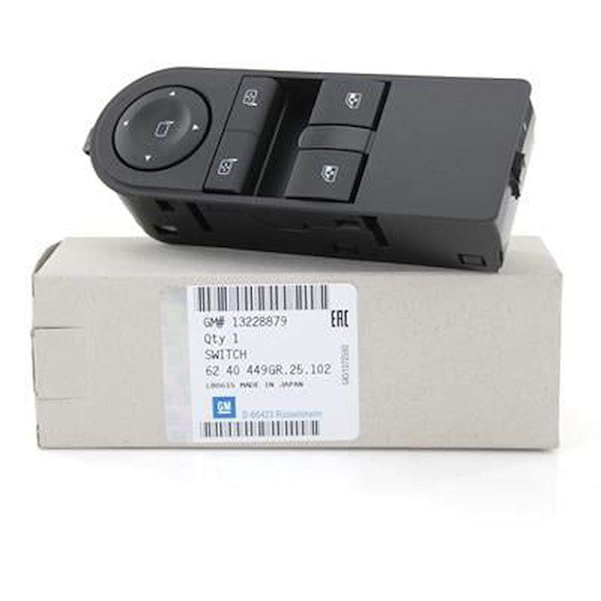 Opel Astra H Ön Sol Cam Kaldırma Düğmesi İkili Orjinal Gm Marka