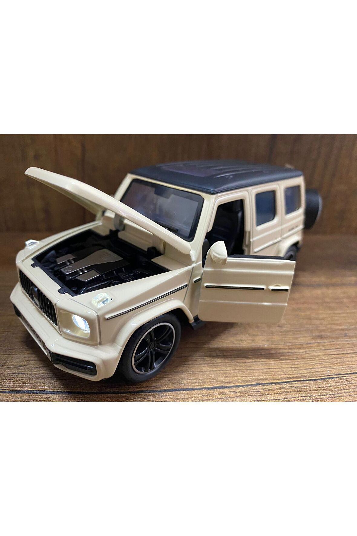 MERCEDES G65 ARBA BRABUS ROCKET G65 DİECAST METAL ARABA IŞIKLI SESLİ KAPI BAGAJ KAPUT AÇILIR