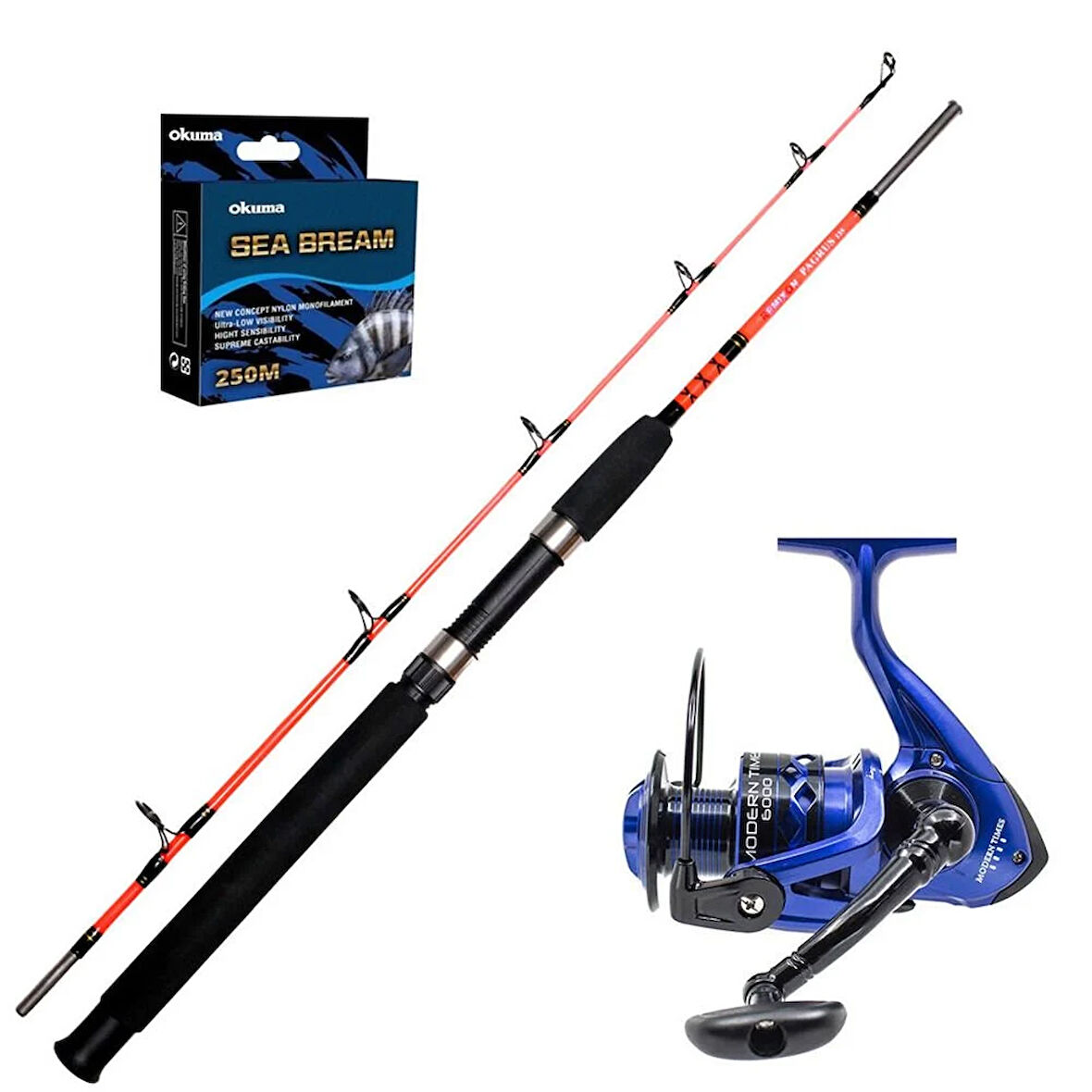 Remixon Modern Times 6000 - Remixon Pagrus 180cm Tekne Olta Seti