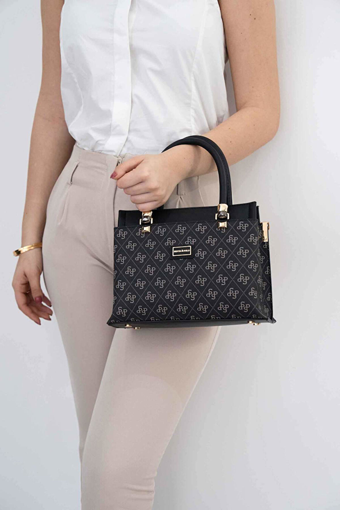 Silver Polo Kadın El ve Çapraz Çanta 826