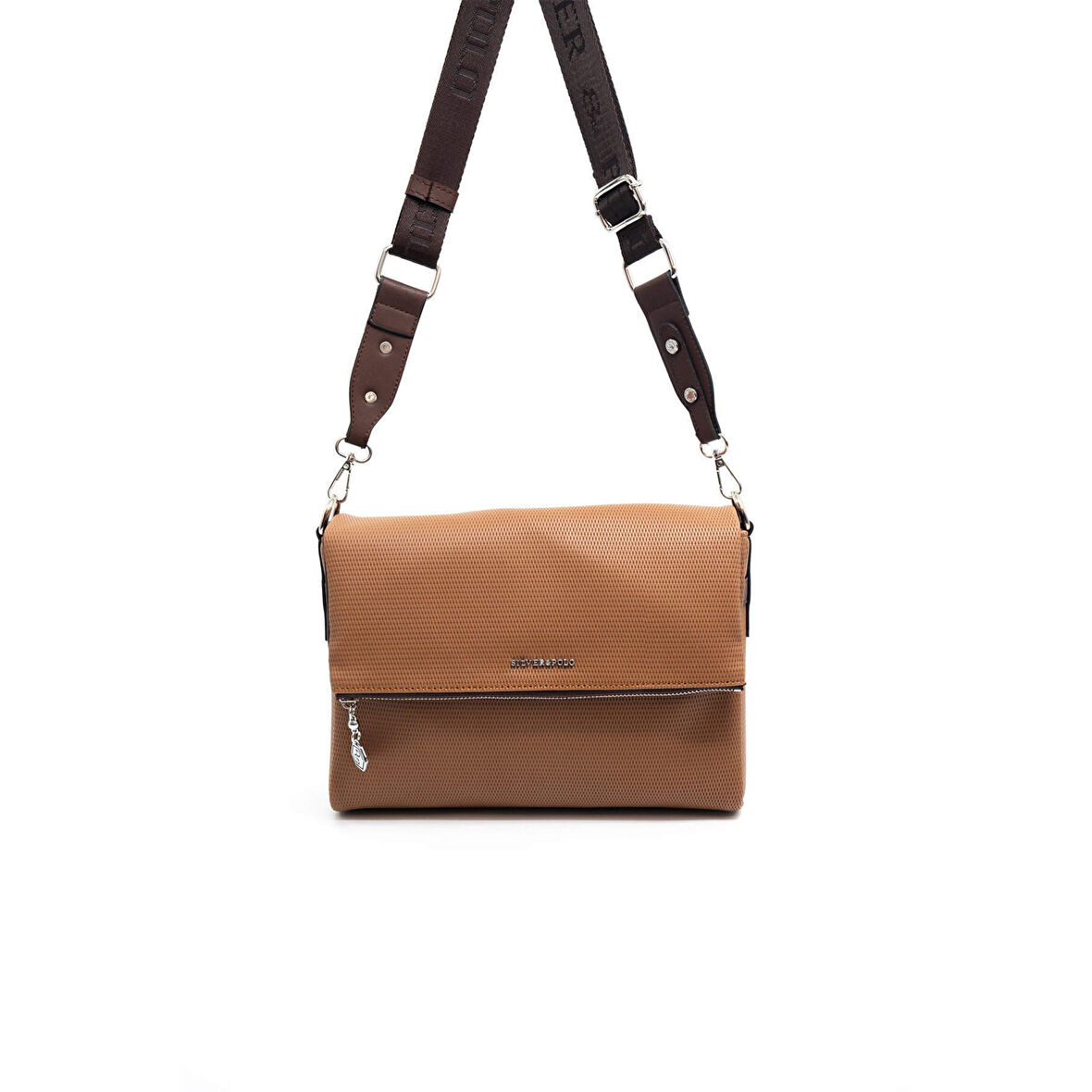 Silver Polo  Kadın Çapraz Çanta 963-45841 SILVER POLO ÇAPRAZ Kadın ÇANTASI M86 KARAMEL-MAT KAHVE