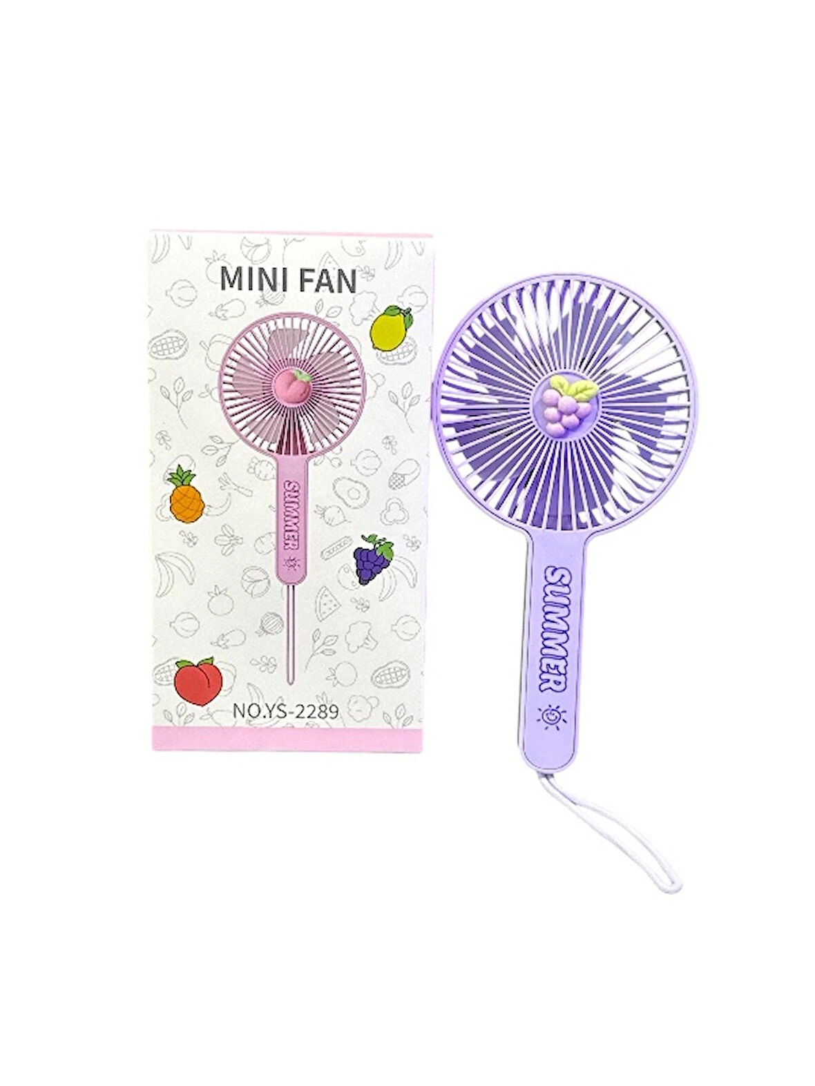 Avuç İçi Taşınabilir Şarjlı Vantilatör Mini El Fanı YS-2289