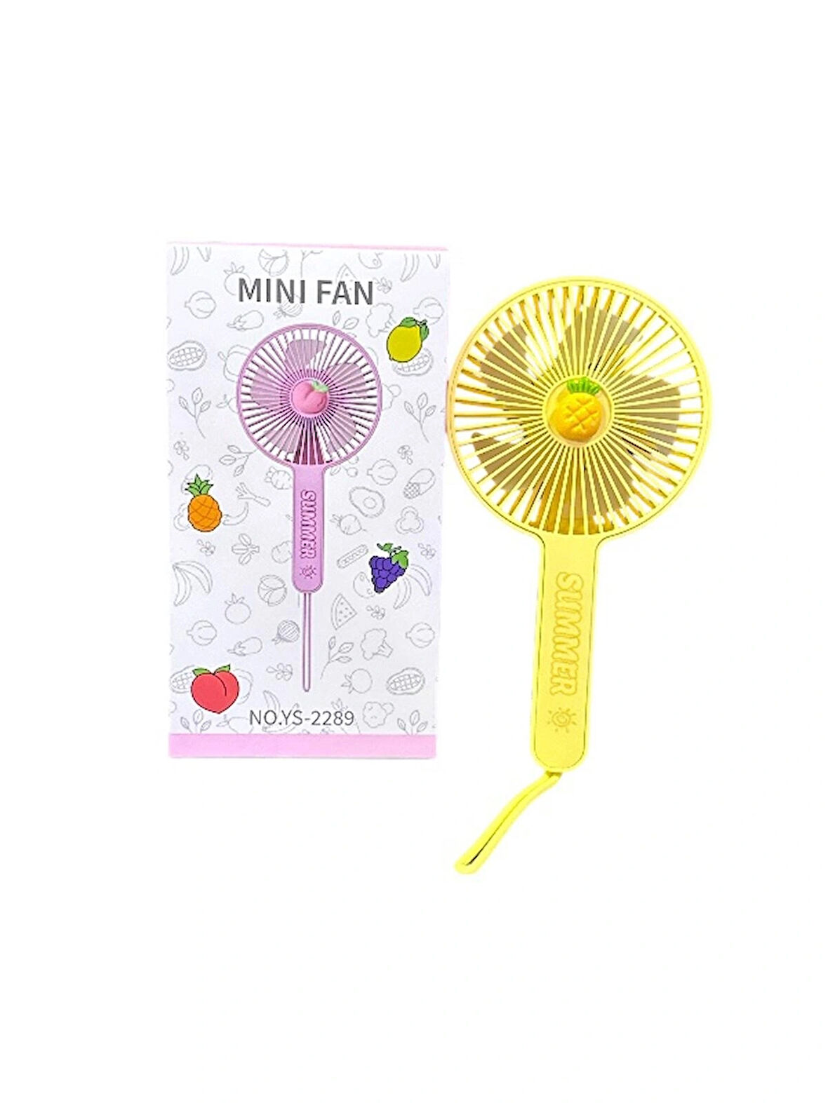 Avuç İçi Taşınabilir Şarjlı Vantilatör Mini El Fanı YS-2289