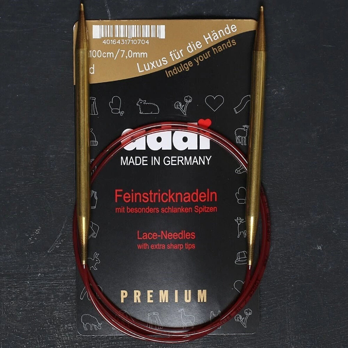 Addi 7mm 100cm Klasik Misinalı Dantel Şişi 755-7