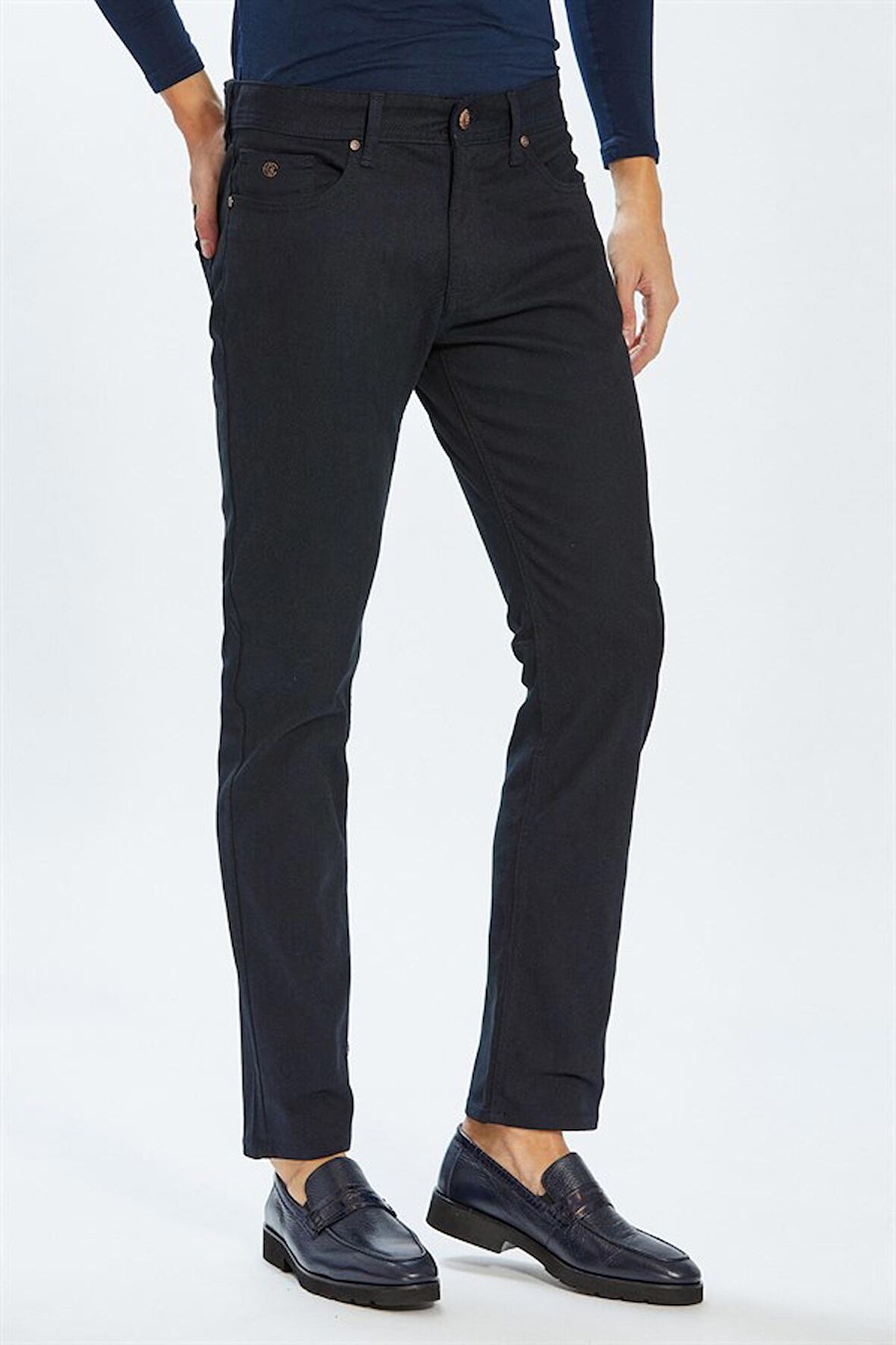 Ecer Regular Fit Sabre Lacivert Erkek Pantolon 11530220