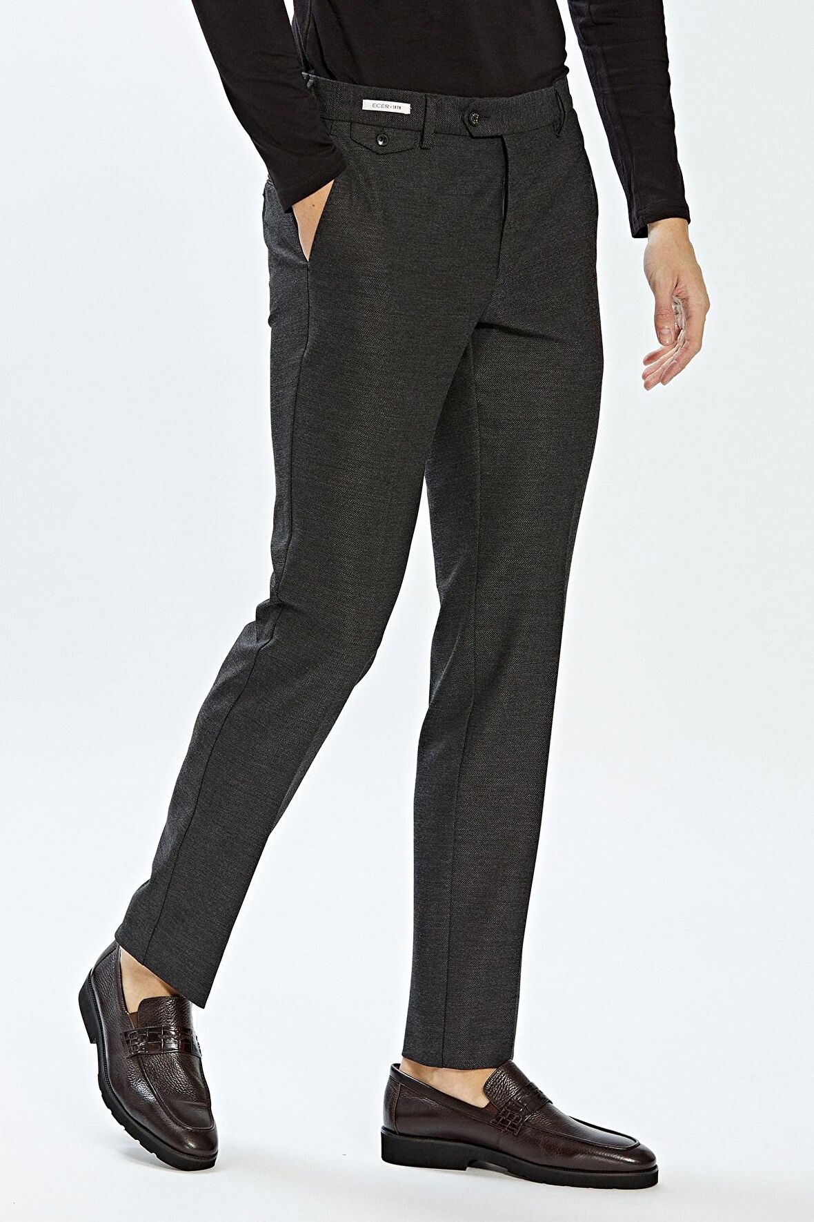 Ecer Regular Fit Sakız Füme Erkek Pantolon 13136220