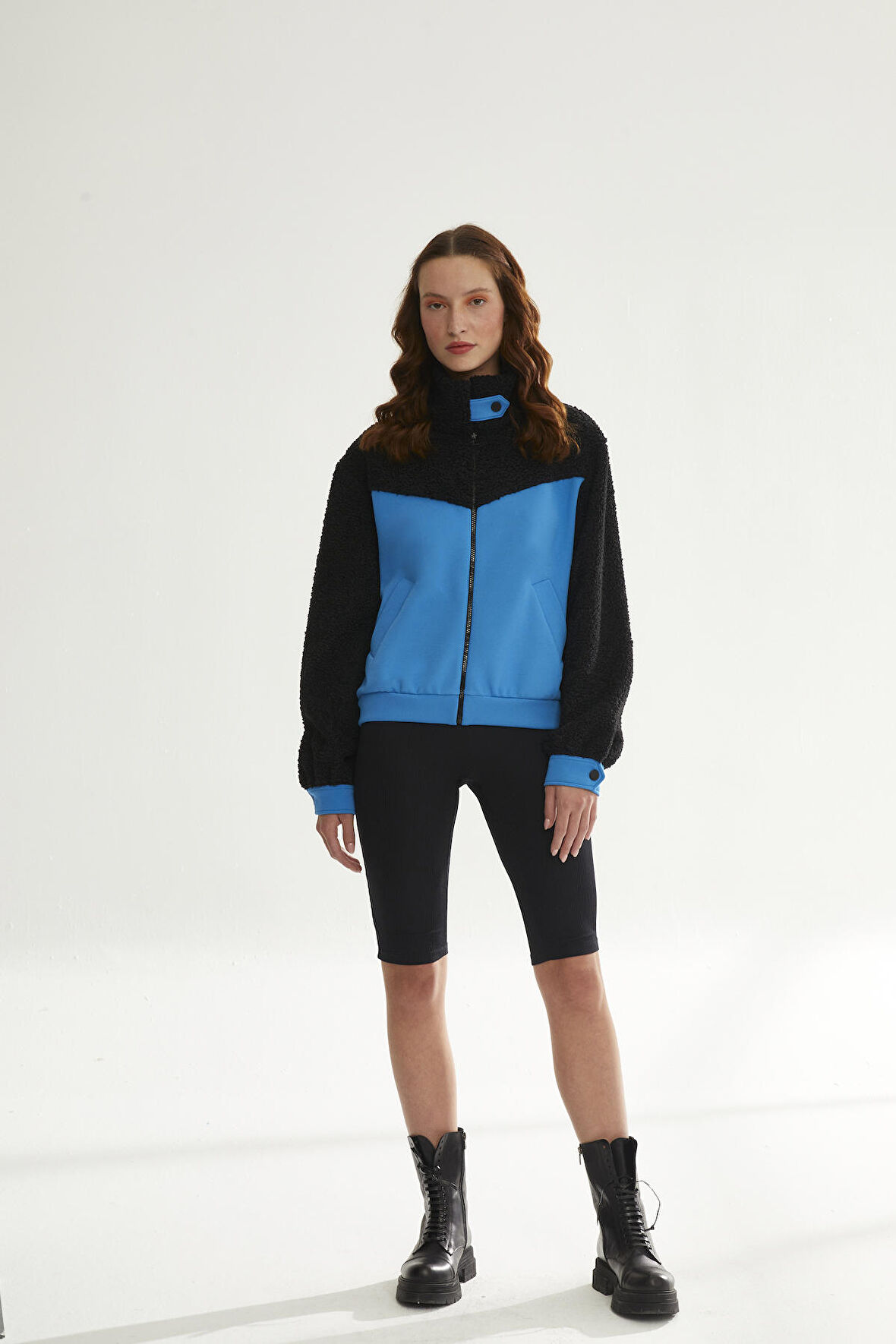 Naar Mavi Kadın Bomber Ceket 22251633