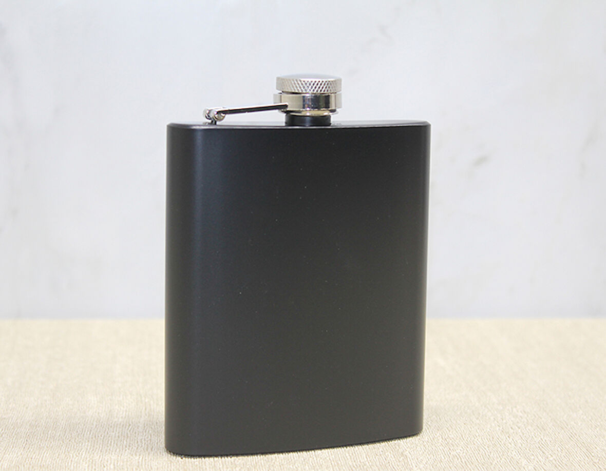 Tekli Siyah 7 Oz Matara