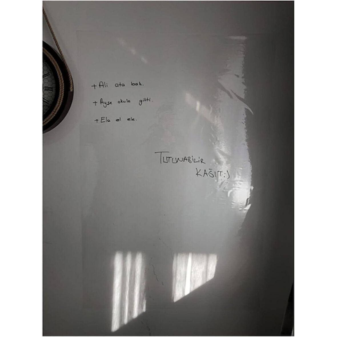 neararsanbizden Kendinden Yapışkanlı Şeffaf Tahta Filmi - 2 Metre x 60 cm