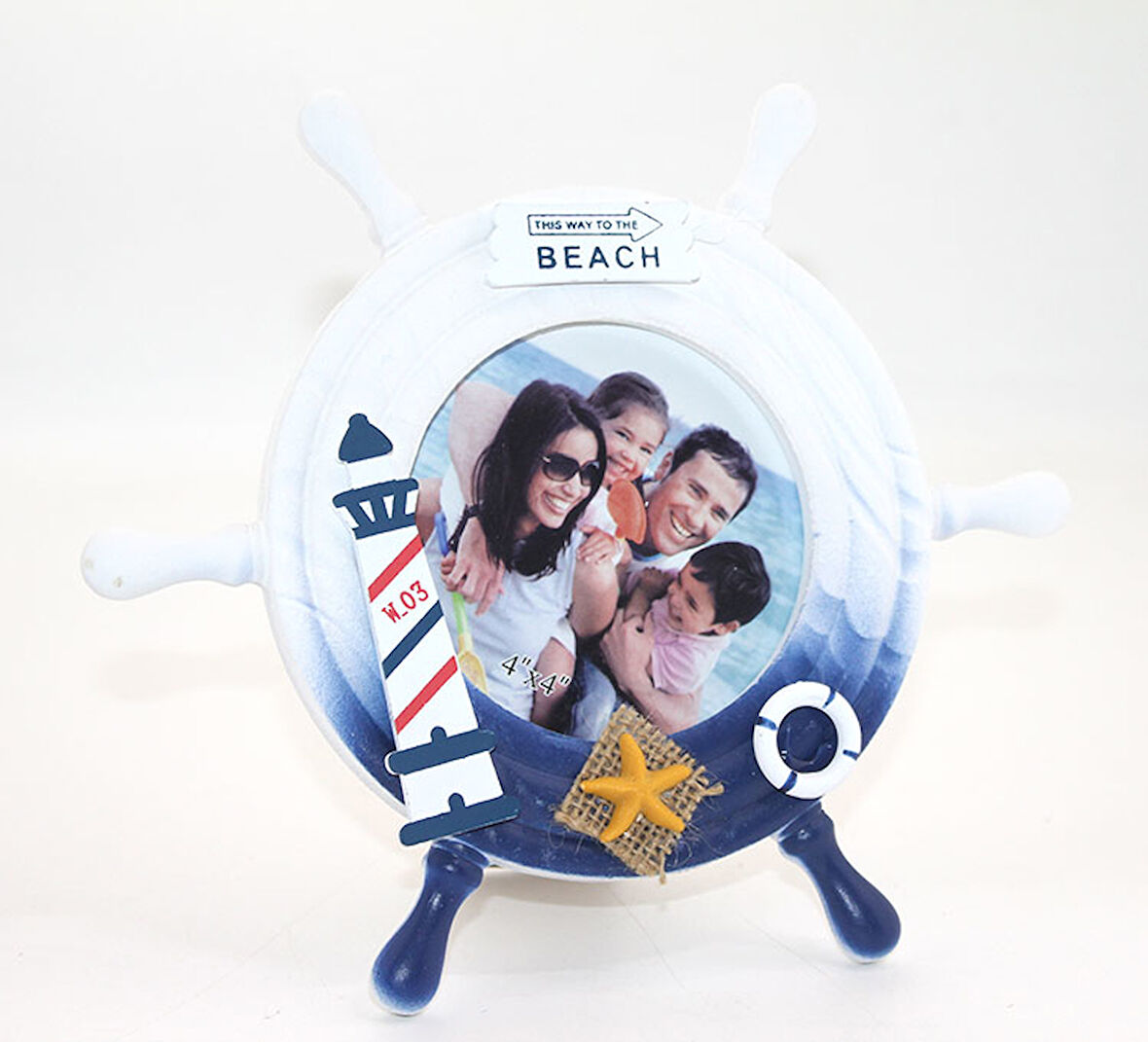 neararsanbizden Ahşap Marin Dümenli Çerçeve Model 2 