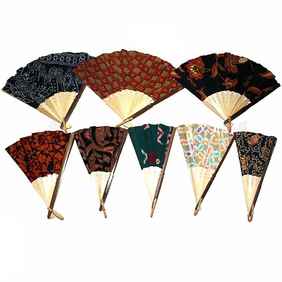 neararsanbizden Bambu Bez Yelpaze Büyük