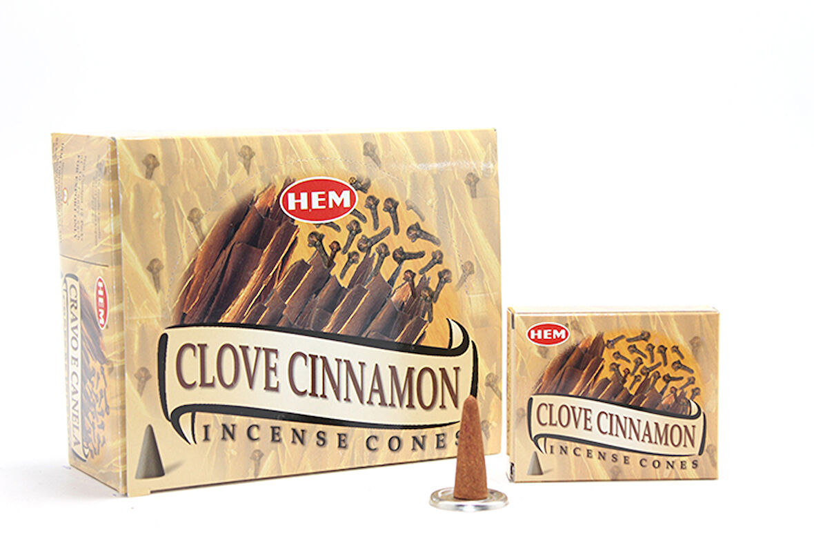 neararsanbizden Clove Cinnamon Aromalı Konik Tütsü