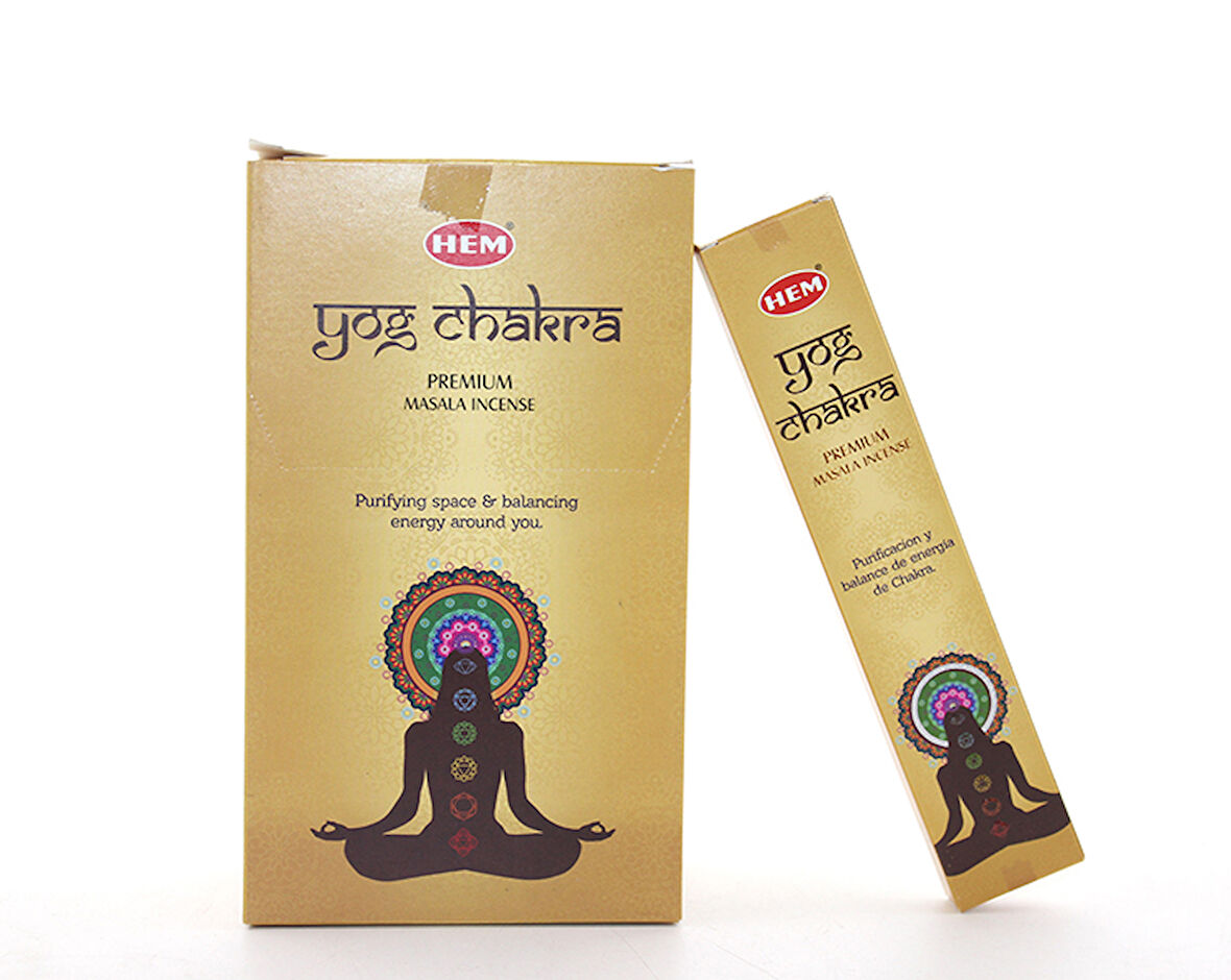 neararsanbizden Yog Chakra Masala Aromalı Çubuk Tütsü