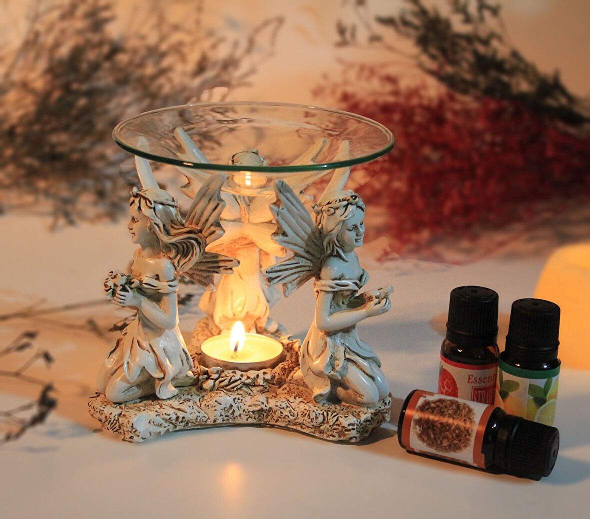 neararsanbizden Polyester Melekli Buhurdanlık Model 2