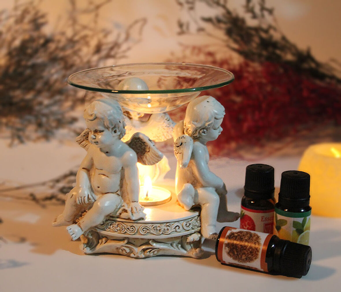 neararsanbizden Polyester Melekli Buhurdanlık Model 3