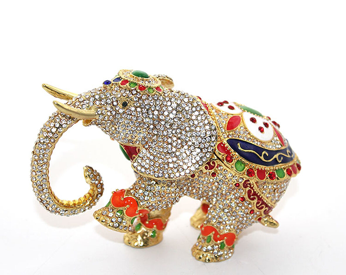 neararsanbizden Taşlı Tekli Fil Figürü Model 6