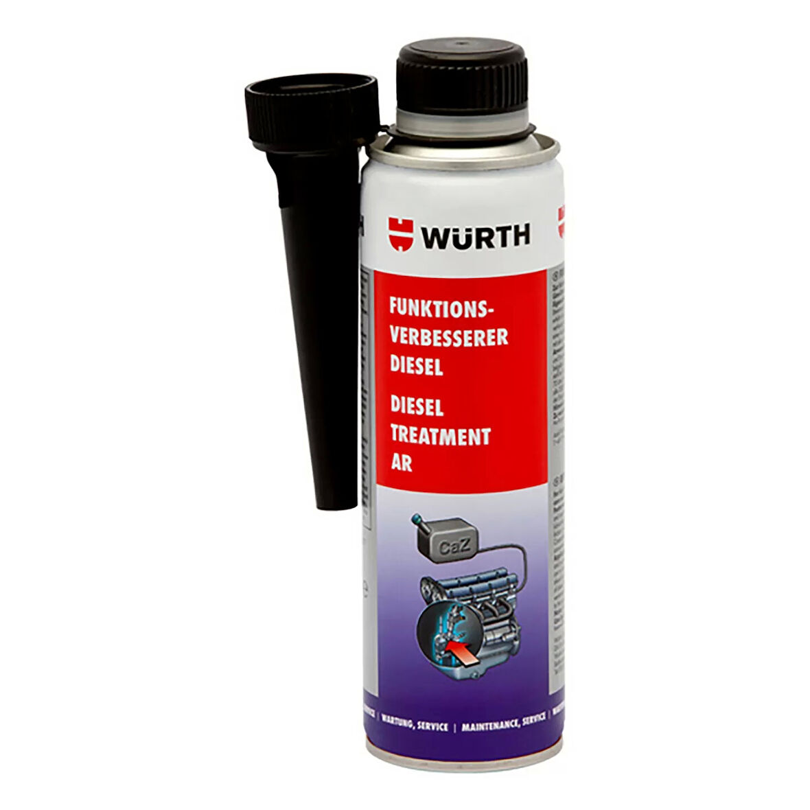 WÜRTH DİZEL ENJEKTÖR TEMİZLEYİCİ 300 ML
