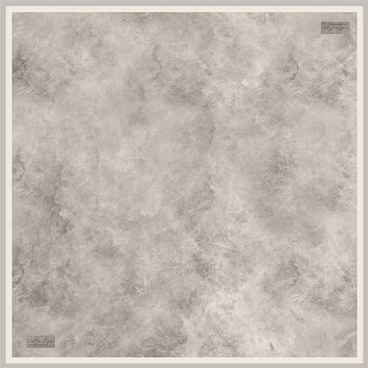 La Boutique Tivil Saf İpek Eşarp 234728 - 49117 Taş Karışık Desen