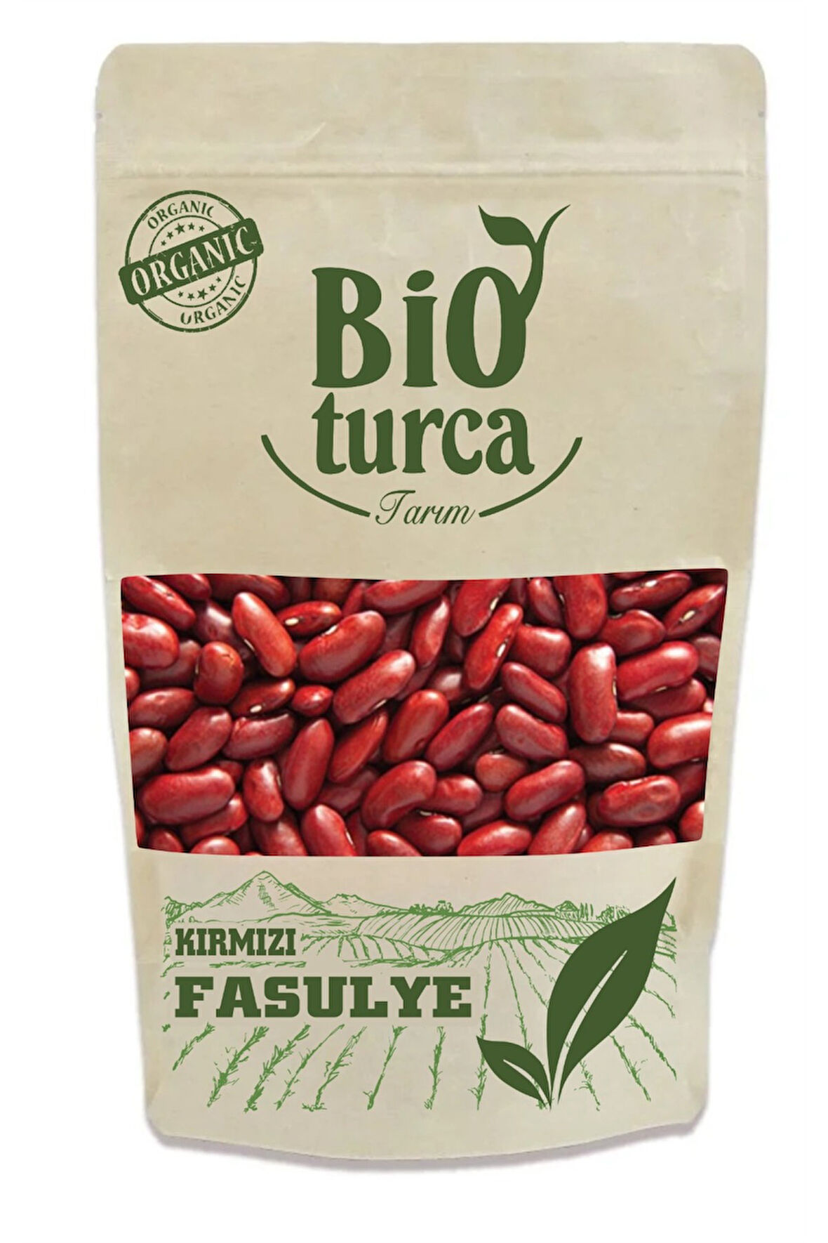 Organik Kırmızı Fasulye 500 gr