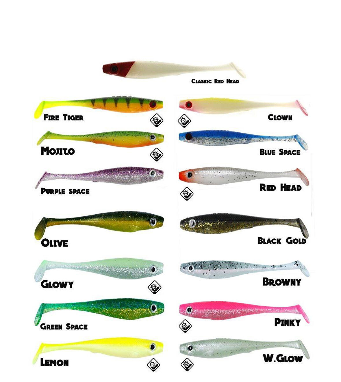 Fujin Shady 10cm Silikon Balık