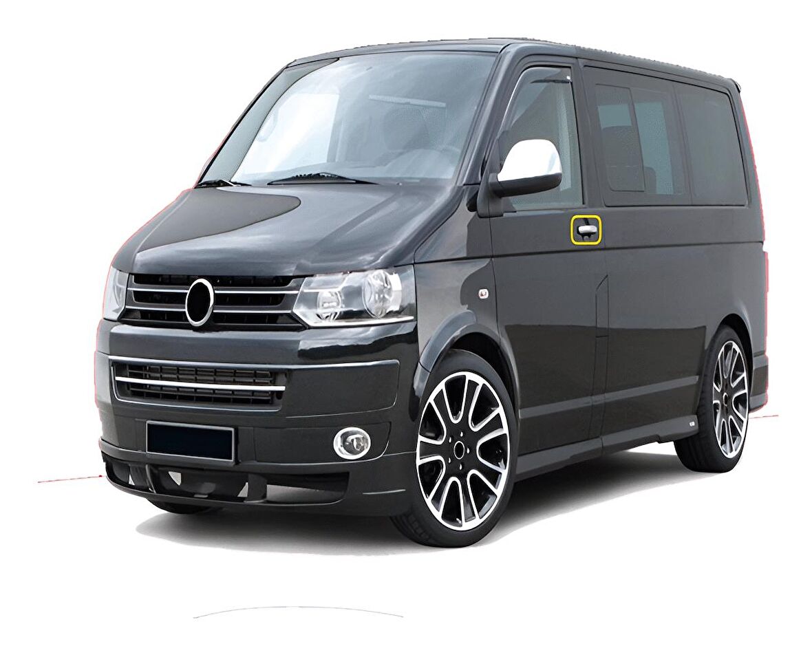 Vw T6 Transporter Krom Kapı Kolu 4 Kapı P.Çelik 2010 > 2015 