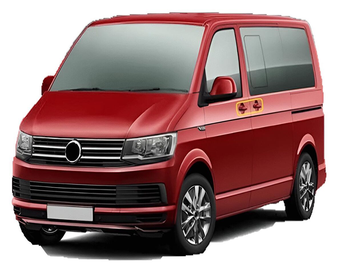 Vw T7 Transporter Krom Kapı Kolu 4 Kapı P.Çelik 2015 > 2019